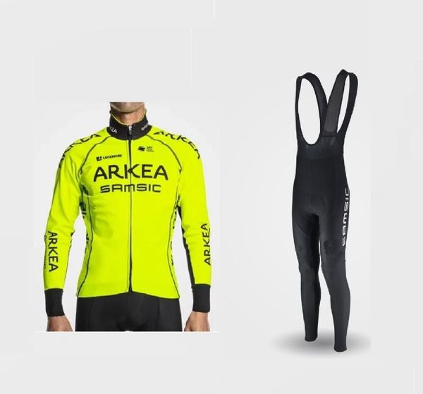 winter fleece thermal 2021 arkea samsic team men's cycling jersey long sleeve bicycle clothing with bib pants ropa ciclismo racing sets, Black;blue
winter fleece thermal 2021 arkea samsic team men's cycling jersey long sleeve bicycle clothing with bib pants ropa ciclismo racing sets, Black;blue
