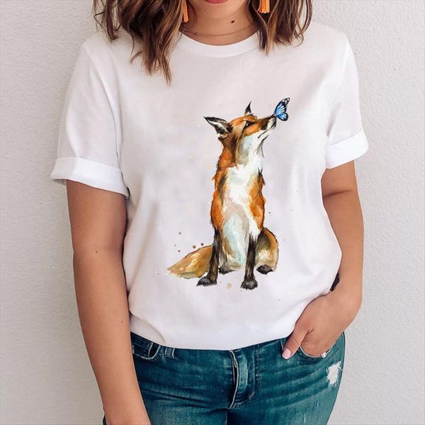 graphic mujer camisetas printing womens 90s fox cartoon animal clothes tees print clothing female t shirt, White
graphic mujer camisetas printing womens 90s fox cartoon animal clothes tees print clothing female t shirt, White