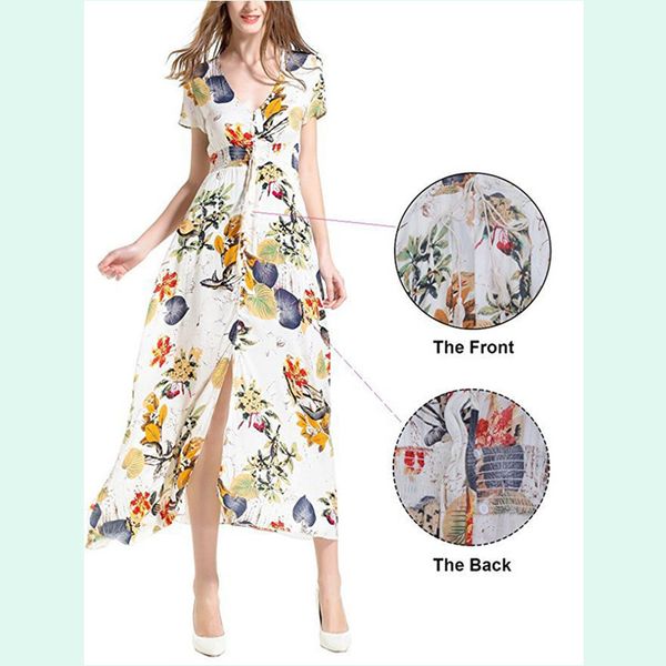 casual dresses bohemia long women vintage print floral playa short sleeve summer vacation beach belt tunic sun loose size 7qg, Black;gray
casual dresses bohemia long women vintage print floral playa short sleeve summer vacation beach belt tunic sun loose size 7qg, Black;gray