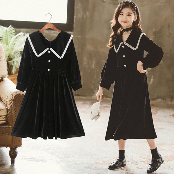 girl's dresses velour kids dress elegant autumn winter black midi princess for girl long sleeve girls children clothes 4 -14 yrs, Red;yellow
girl's dresses velour kids dress elegant autumn winter black midi princess for girl long sleeve girls children clothes 4 -14 yrs, Red;yellow