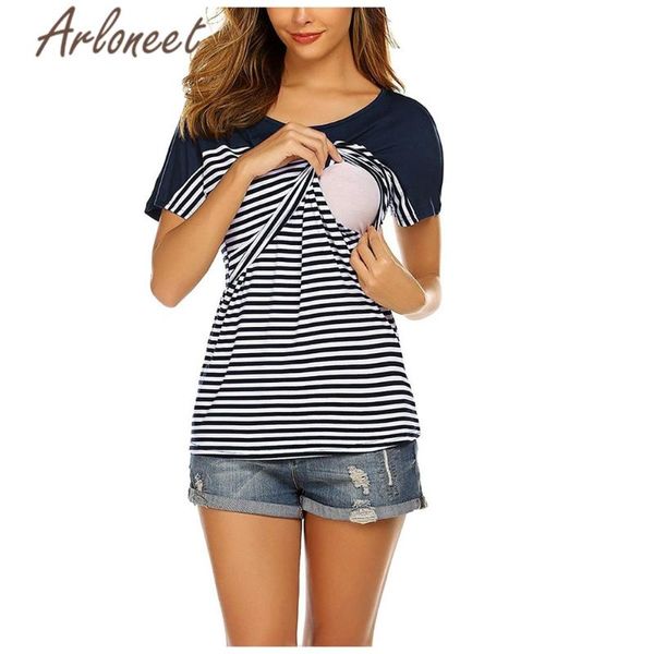 maternity & tees arloneet clothes t shirt women striped cotton short sleeve breastfeeding t-shirt 2021 pregnanty, White
maternity & tees arloneet clothes t shirt women striped cotton short sleeve breastfeeding t-shirt 2021 pregnanty, White