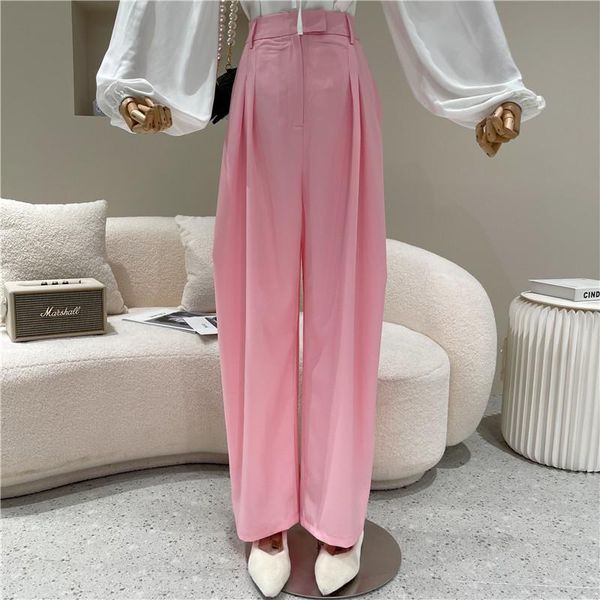 niche design women's spring 2021 fashion high waist and thin loose draping straight pants wide leg floor length & capris, Black;white
niche design women's spring 2021 fashion high waist and thin loose draping straight pants wide leg floor length & capris, Black;white