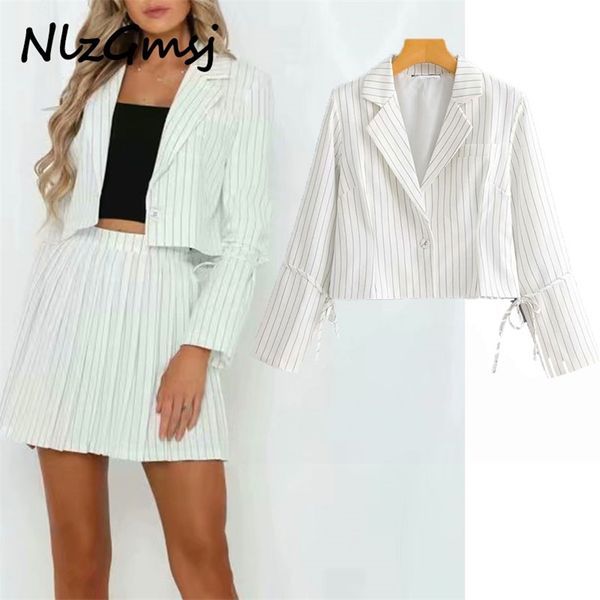 blazer women white striped casual blazer women summer coats single button office lady crop femme 03 210628, White;black
blazer women white striped casual blazer women summer coats single button office lady crop femme 03 210628, White;black