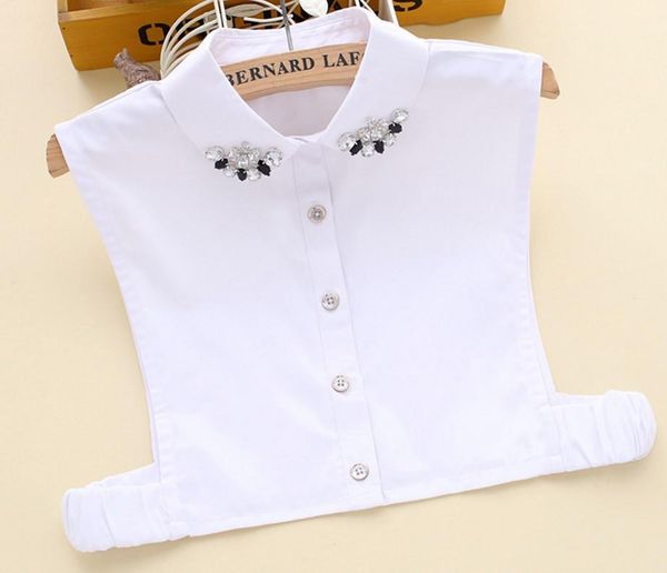 women's blouses & shirts shirt ladies decorated decoration cute pure white fake collar retro cotton collier femme bead
women's blouses & shirts shirt ladies decorated decoration cute pure white fake collar retro cotton collier femme bead