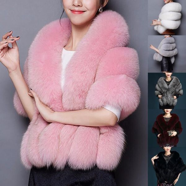 women's fur & faux womens ladies warm solid color plush long sleeve motorcycle autumn winter short coat wind-proof outwears veste, Black
women's fur & faux womens ladies warm solid color plush long sleeve motorcycle autumn winter short coat wind-proof outwears veste, Black