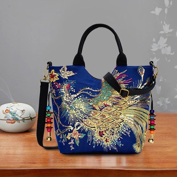 backpack style women shoulder bag handmade embroidery peacock bohemia ethnic retro handbag large capacity tote messenger for girl
backpack style women shoulder bag handmade embroidery peacock bohemia ethnic retro handbag large capacity tote messenger for girl