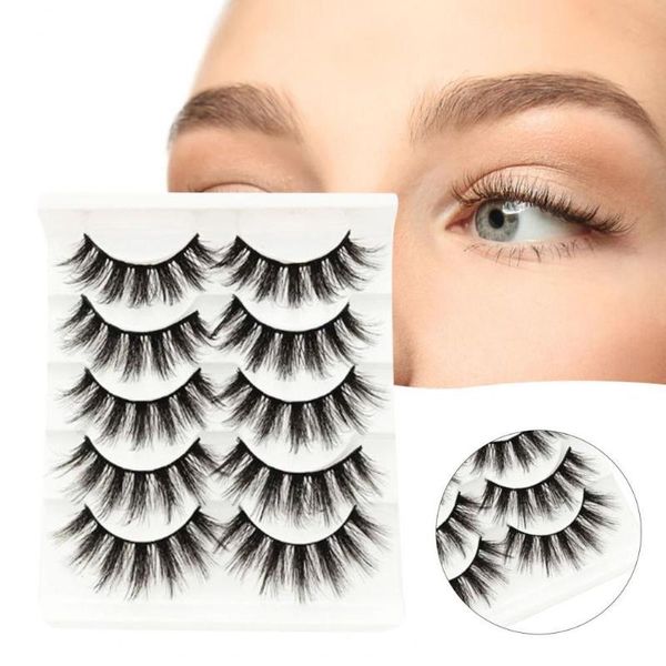 false eyelashes 5pair 3d mink lashes natural cat eyes look smudge-proof cosmetic flase
false eyelashes 5pair 3d mink lashes natural cat eyes look smudge-proof cosmetic flase