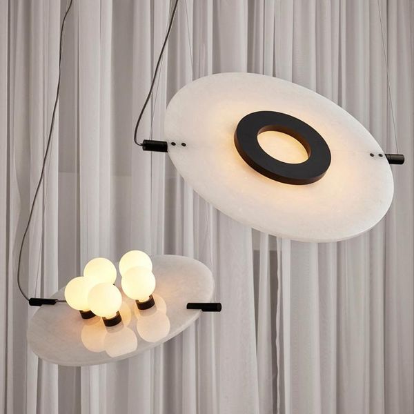 post- modern creative marble bedroom chandelier simple designer sample room living study villa restaurant lamps wall lamp
post- modern creative marble bedroom chandelier simple designer sample room living study villa restaurant lamps wall lamp