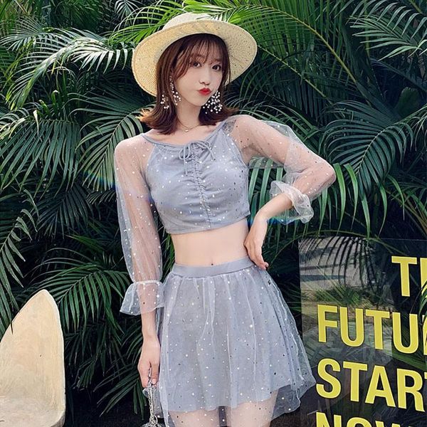 elegant sweet bling female swimsuits 2021 cute long sleeve crop and skirt 2 pieces women swimwear set one-piece suits
elegant sweet bling female swimsuits 2021 cute long sleeve crop and skirt 2 pieces women swimwear set one-piece suits