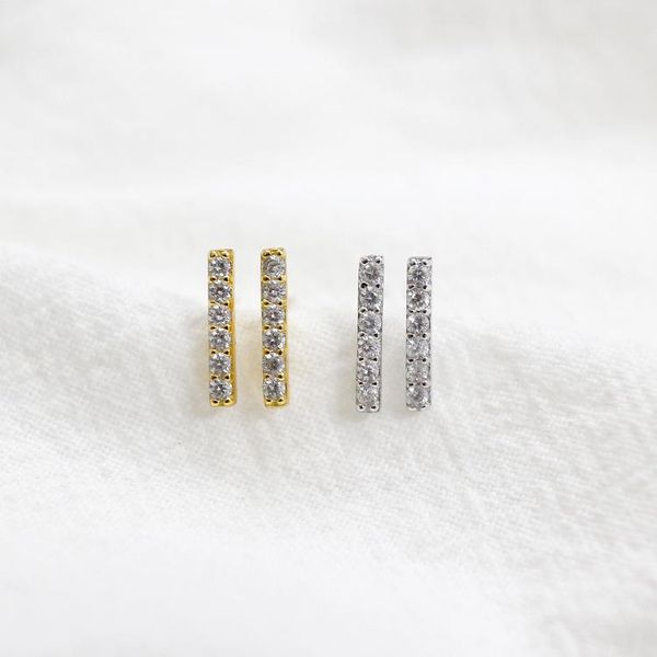 elegant 925 sterling silver earrings for women pendientes mujer, rectangular article crystal stud earring brincos femme jewelry, Golden;silver
elegant 925 sterling silver earrings for women pendientes mujer, rectangular article crystal stud earring brincos femme jewelry, Golden;silver