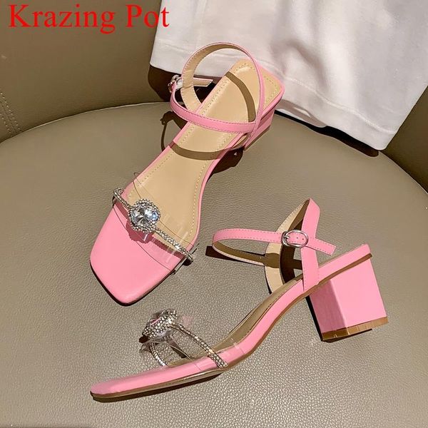 sandals krazing pot fashion high heels summer shoes gorgeous buckle straps crystal concise british style office lady women l73, Black
sandals krazing pot fashion high heels summer shoes gorgeous buckle straps crystal concise british style office lady women l73, Black