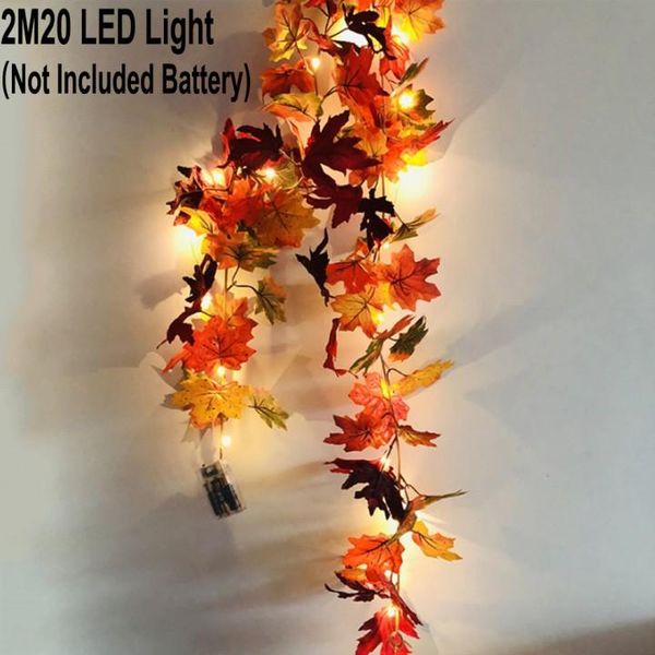 decorative flowers & wreaths 1pc halloween led light autumn fall leaves string garland hanging plant home decor
decorative flowers & wreaths 1pc halloween led light autumn fall leaves string garland hanging plant home decor