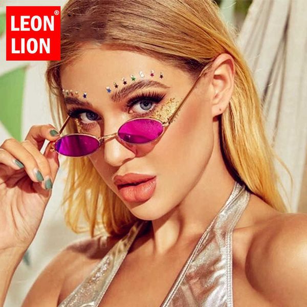 leonlion small oval sunglasses women 2021 brand designer mirror glasses for women/men ocean lens alloy frame lentes de sol mujer p0814, White;black
leonlion small oval sunglasses women 2021 brand designer mirror glasses for women/men ocean lens alloy frame lentes de sol mujer p0814, White;black