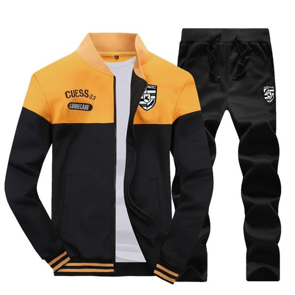 men's tracksuits spring and autumn leisure sportswear set baseball jacket with thin velvet long sleeve fashion style, Gray
men's tracksuits spring and autumn leisure sportswear set baseball jacket with thin velvet long sleeve fashion style, Gray