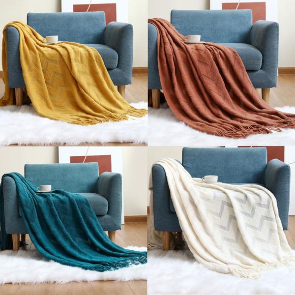 blankets nordic knitted sofa blanket with tassel home decor office nap leisure air conditioning plaid 127x172cm/130x230cm
blankets nordic knitted sofa blanket with tassel home decor office nap leisure air conditioning plaid 127x172cm/130x230cm