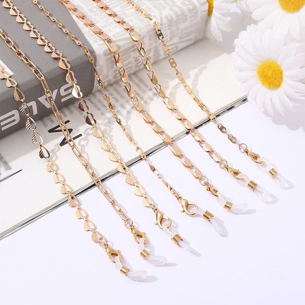 sunglasses frames fashion metal glasses chain women men eyeglass cord retainer holder lanyard neck strap rope accessories, Silver
sunglasses frames fashion metal glasses chain women men eyeglass cord retainer holder lanyard neck strap rope accessories, Silver