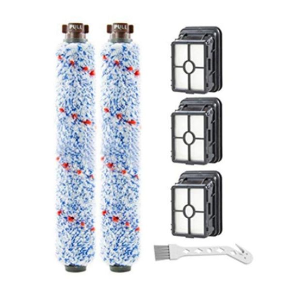 pack multi surface 1868 brush roll and 3 1866 vacuum filter for bissell crosswave 1785 2306 series cleaners
pack multi surface 1868 brush roll and 3 1866 vacuum filter for bissell crosswave 1785 2306 series cleaners