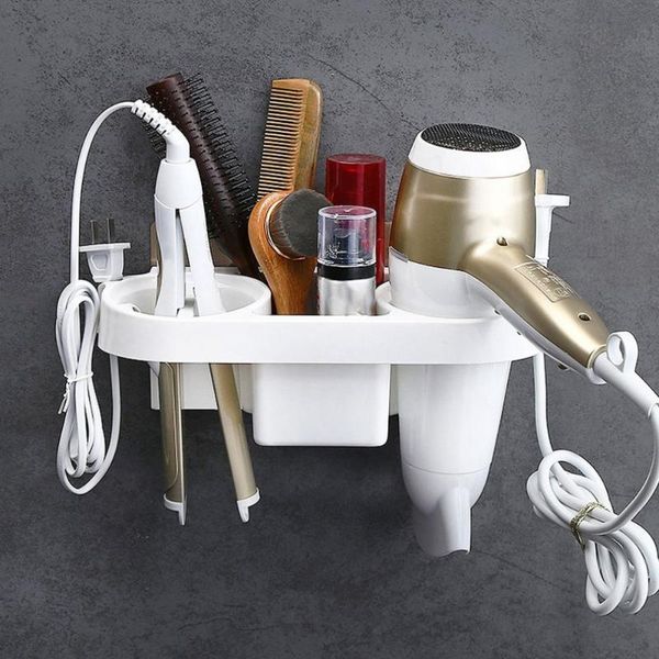 bathroom shelves hair dryer rack comb holder storage organizer self-adhesive wall mounted stand for shampoo straightener
bathroom shelves hair dryer rack comb holder storage organizer self-adhesive wall mounted stand for shampoo straightener