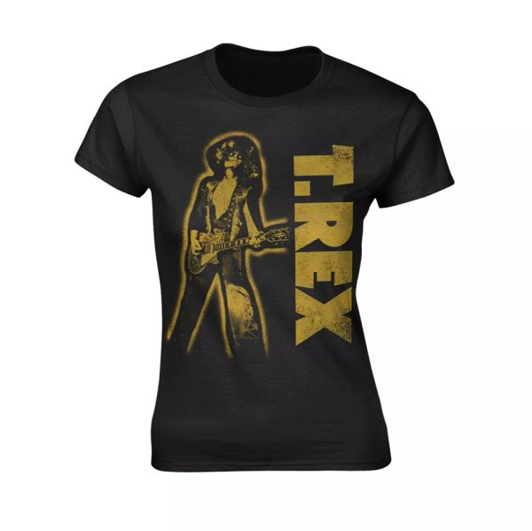 ladies t-rex marc bolan gold guitar pose licensed women ladies t-shirt, White;black
ladies t-rex marc bolan gold guitar pose licensed women ladies t-shirt, White;black