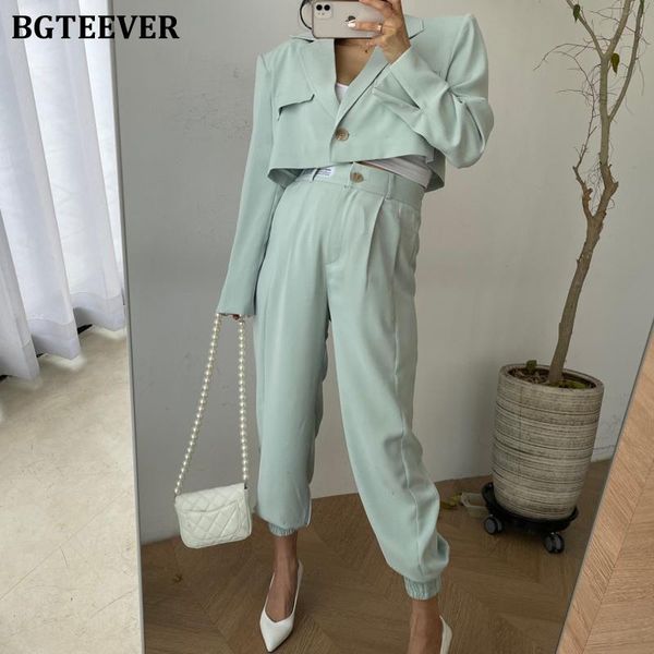 women's two piece pants bgteever streetwear ladies 2 pieces blazer set full sleeve short jackets & high waist long elegant women solid, White
women's two piece pants bgteever streetwear ladies 2 pieces blazer set full sleeve short jackets & high waist long elegant women solid, White