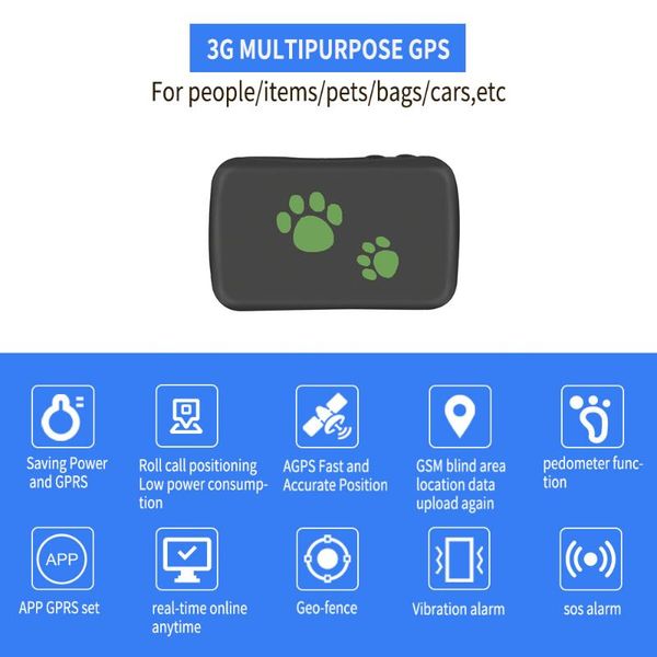 activity trackers 3g gps tracker pet for dog locator with real time tracking school age kids, seniors
activity trackers 3g gps tracker pet for dog locator with real time tracking school age kids, seniors