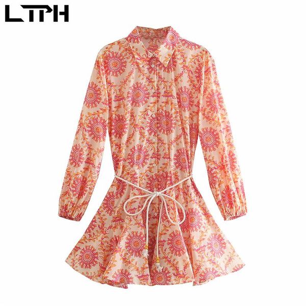 casual dresses ltph vintage resort women dress long sleeve shirt high waist sashes single breasted print elegant 2021 autumn, Black;gray
casual dresses ltph vintage resort women dress long sleeve shirt high waist sashes single breasted print elegant 2021 autumn, Black;gray