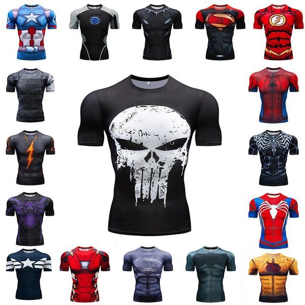 running jerseys compression t-shirt men printing short sleeve sport acitve wear for male gym clothing fitness bodybuilding workout, Black;blue
running jerseys compression t-shirt men printing short sleeve sport acitve wear for male gym clothing fitness bodybuilding workout, Black;blue