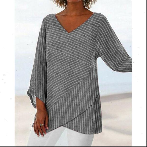 stripe womens shirts blouse office lady elegant print v neck long sleeve autumn and blouses plus size shirt, White
stripe womens shirts blouse office lady elegant print v neck long sleeve autumn and blouses plus size shirt, White