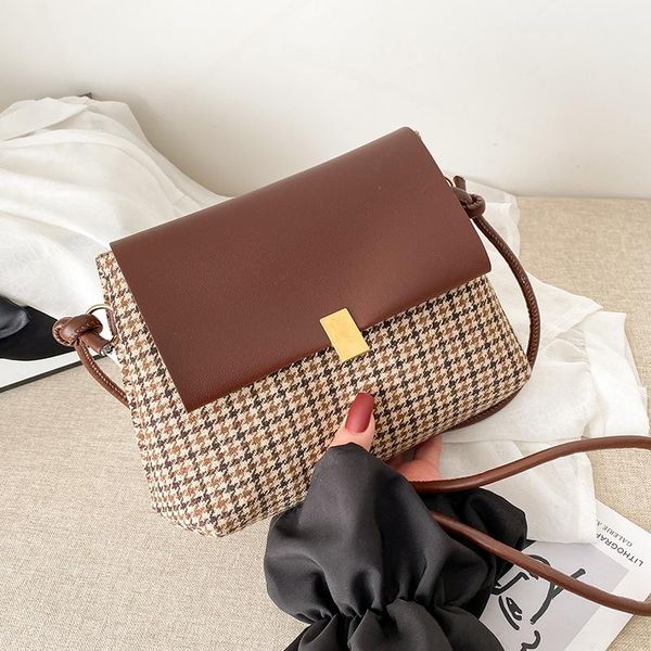 women vintage houndstooth pu leather shoulder bag ladies girls fashion travel shopping crossbody bags messenger cross body
women vintage houndstooth pu leather shoulder bag ladies girls fashion travel shopping crossbody bags messenger cross body