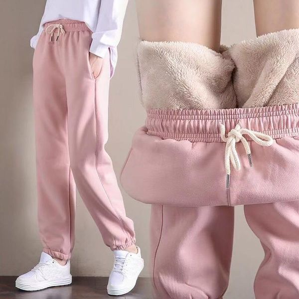 women's pants & capris cashmere track women winter warm trousers solid color black tie waist female sweatpants plush velvet, Black;white
women's pants & capris cashmere track women winter warm trousers solid color black tie waist female sweatpants plush velvet, Black;white