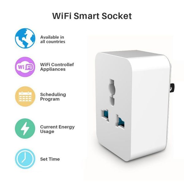 smart home control universal wall socket wifi remote bluetooth conversion 10a 16a switch voice
smart home control universal wall socket wifi remote bluetooth conversion 10a 16a switch voice