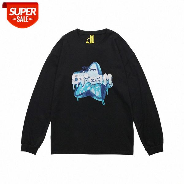 american starfish print long-sleeved t-shirt men's bf lazy romantic loose round neck bottoming pullover #yd3f, White;black
american starfish print long-sleeved t-shirt men's bf lazy romantic loose round neck bottoming pullover #yd3f, White;black