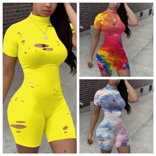 women's jumpsuits & rompers women hollow out one-piece short jumpsuit summer sleeve high collar bodysuit shorts skinny slimming romper, Black;white 
women's jumpsuits & rompers women hollow out one-piece short jumpsuit summer sleeve high collar bodysuit shorts skinny slimming romper, Black;white