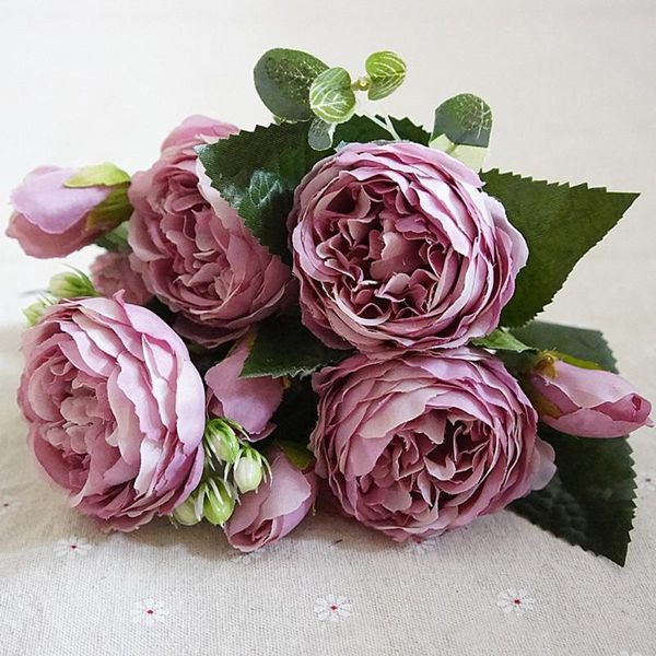 decorative flowers & wreaths 5 heads fake artificial flower rose bouquet wedding party home room office decor household living decoration
decorative flowers & wreaths 5 heads fake artificial flower rose bouquet wedding party home room office decor household living decoration
