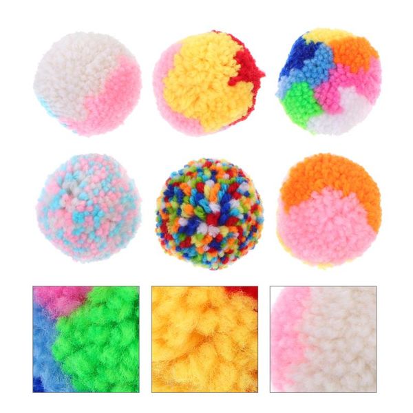 cat toys 6pcs colorful interactive kitten bite chew balls pet molar plaything 
cat toys 6pcs colorful interactive kitten bite chew balls pet molar plaything