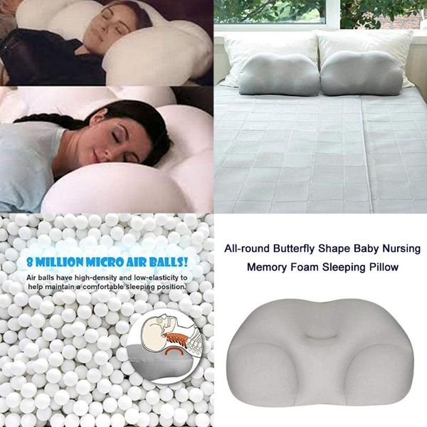 pillow all-round memory foam sleep butterfly shape infant born baby nursing neck support bedroom home textile
pillow all-round memory foam sleep butterfly shape infant born baby nursing neck support bedroom home textile
