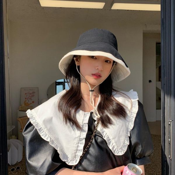 wide brim hats 2021 spring and summer big eaves fisherman hat female cotton linen dome bandage large foldable sun, Blue;gray
wide brim hats 2021 spring and summer big eaves fisherman hat female cotton linen dome bandage large foldable sun, Blue;gray