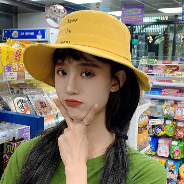 version versatile fisherman's sweet lovely literature art sun spring and summer net red basin hat girl
version versatile fisherman's sweet lovely literature art sun spring and summer net red basin hat girl