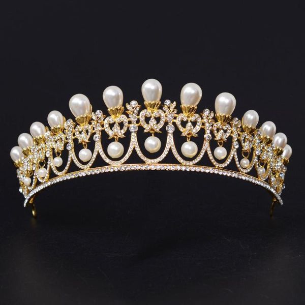hair clips & barrettes gold simulated dangle pearl tiara elegant wedding for bride queen princess accessories wholesale, Golden;silver
hair clips & barrettes gold simulated dangle pearl tiara elegant wedding for bride queen princess accessories wholesale, Golden;silver