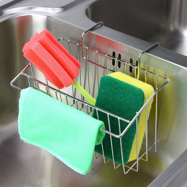 hooks & rails kitchen stainless steel sponges holder sink accessories self adhesive drain drying rack storage organizer
hooks & rails kitchen stainless steel sponges holder sink accessories self adhesive drain drying rack storage organizer