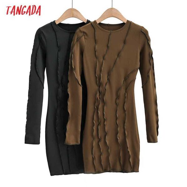 tangada women solid patchwork mini dress long sleeve fashion lady dresses vestido 4p80 210609, Black;gray
tangada women solid patchwork mini dress long sleeve fashion lady dresses vestido 4p80 210609, Black;gray