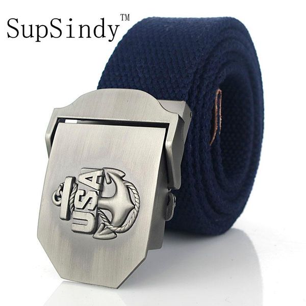 supsindy men's canvas belt usa navy metal buckle military army tactical belts for male men strap green, Black;brown
supsindy men's canvas belt usa navy metal buckle military army tactical belts for male men strap green, Black;brown