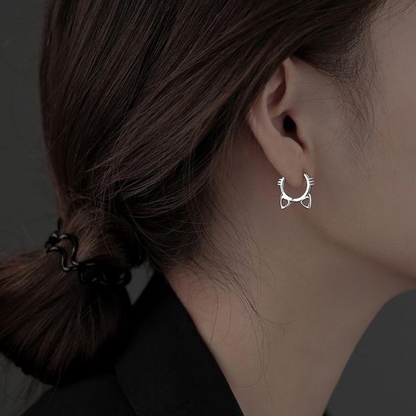 hoop & huggie cute cuff earrings for women cat animal cartoon charm korean jewelry wholesale 2021 luxury christmas gift small accessories, Golden;silver
hoop & huggie cute cuff earrings for women cat animal cartoon charm korean jewelry wholesale 2021 luxury christmas gift small accessories, Golden;silver