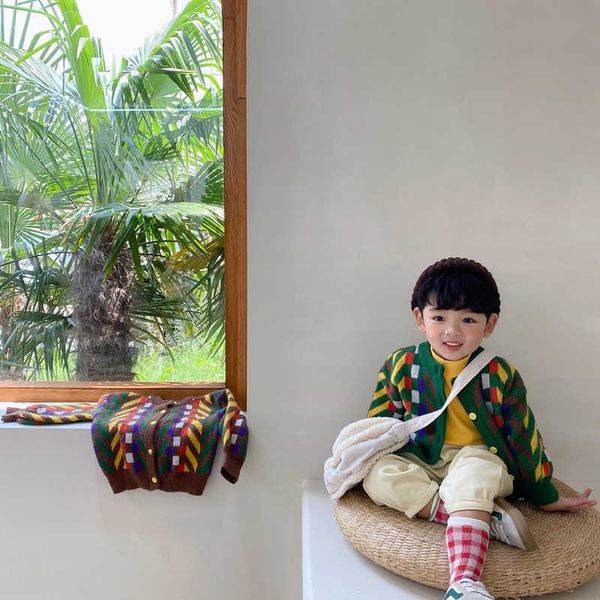 9270 children sweater 2021 autumn and winter new fashion plaid boy's cardigan sweater casual girl sweater coat outfits y1024, Blue
9270 children sweater 2021 autumn and winter new fashion plaid boy's cardigan sweater casual girl sweater coat outfits y1024, Blue