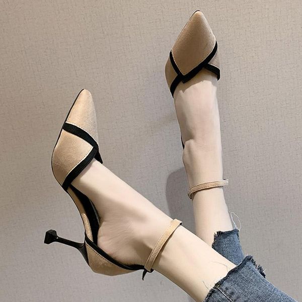 dress shoes women pumps high heels sandals ankle strap patchwork pump ladies summer woman sandalias mujer 789, Black
dress shoes women pumps high heels sandals ankle strap patchwork pump ladies summer woman sandalias mujer 789, Black
