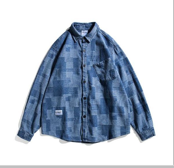 fashion hip hop casual long sleeve plaid shirt spring streetwear harajuku coat men clothing, White;black
fashion hip hop casual long sleeve plaid shirt spring streetwear harajuku coat men clothing, White;black