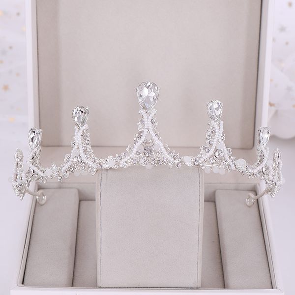 new princess crown silver color baroque rhinestone crystal crown wedding hair accessories bridal headdress hair ornamentsdio chan contact, White;golden
new princess crown silver color baroque rhinestone crystal crown wedding hair accessories bridal headdress hair ornamentsdio chan contact, White;golden