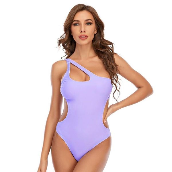 two-piece suits purple one piece swimsuit cut out swimwear women shoulder swimming suit monokini beachwear backless bathing xxl
two-piece suits purple one piece swimsuit cut out swimwear women shoulder swimming suit monokini beachwear backless bathing xxl