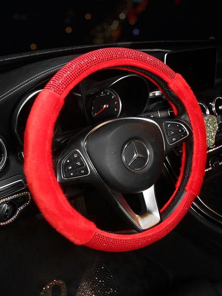 steering wheel covers bling car cover winter warm plush handle cub case for women and girls rhonestones interior accessories pink red
steering wheel covers bling car cover winter warm plush handle cub case for women and girls rhonestones interior accessories pink red