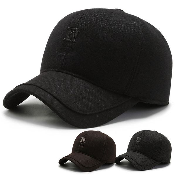 men's winter baseball middle-aged father's ear cotton outdoor letter thickened warm duck tongue cap, Blue;gray
men's winter baseball middle-aged father's ear cotton outdoor letter thickened warm duck tongue cap, Blue;gray